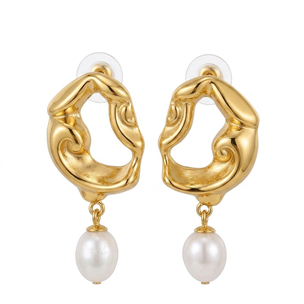 Tide Pearl Earrings