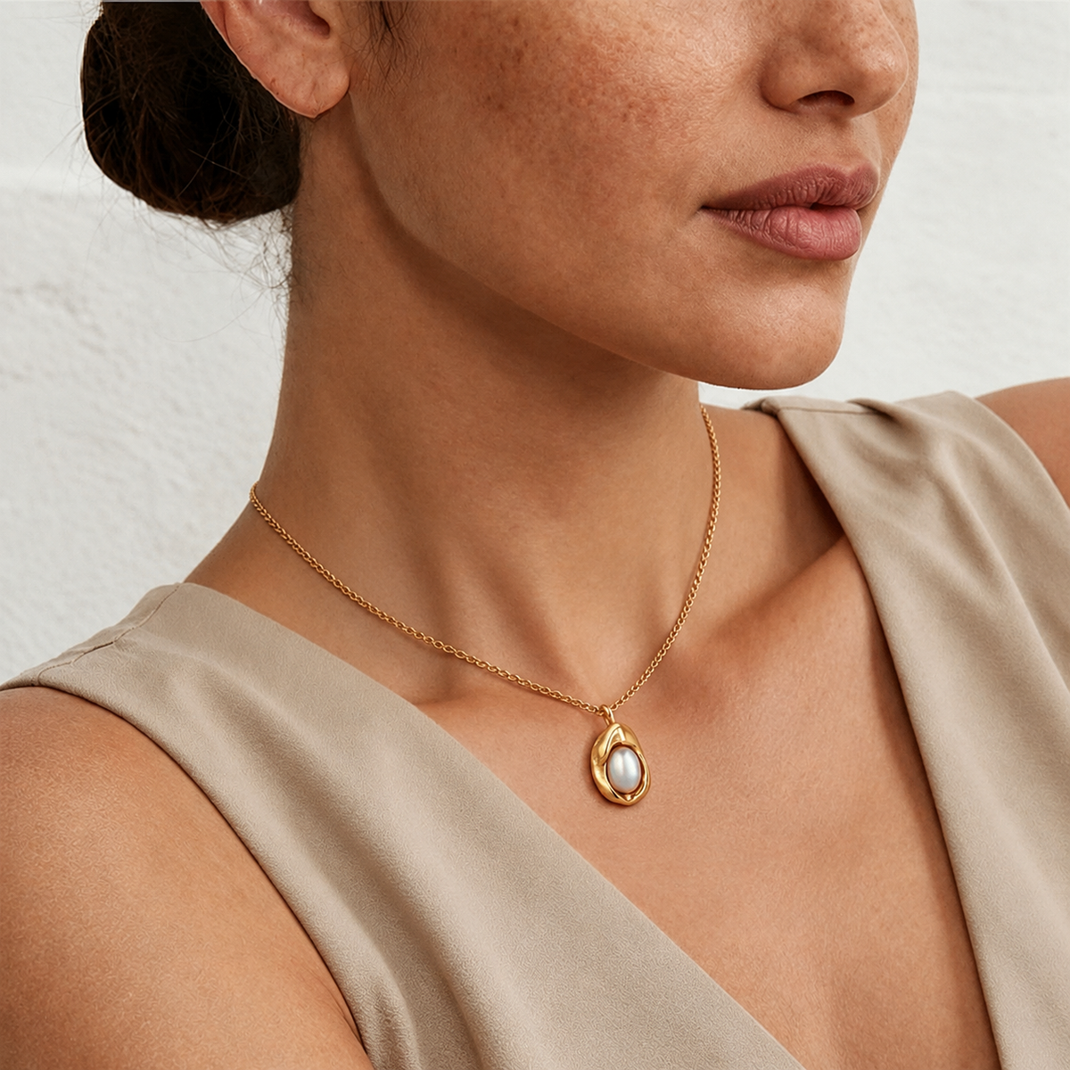 Tide Pearl Necklace