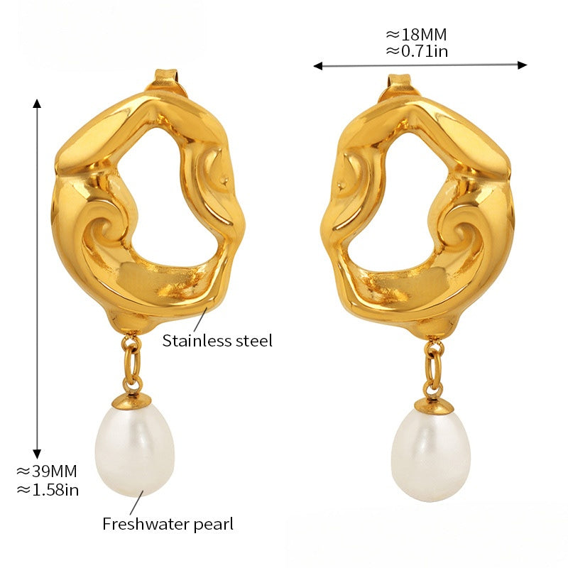 Tide Pearl Earrings