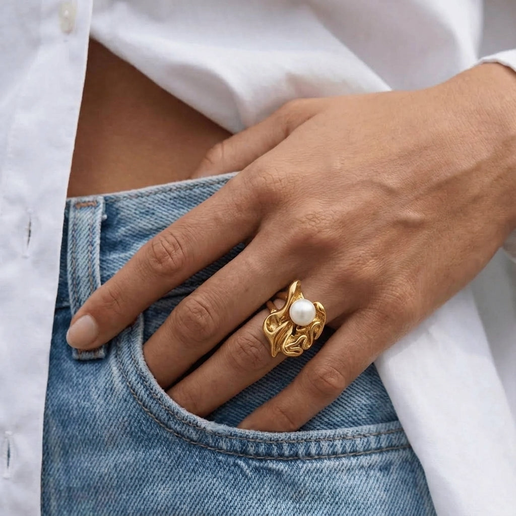 Coral Bloom Ring
